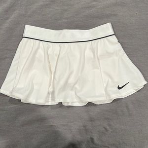 White Nike Tennis Skirt